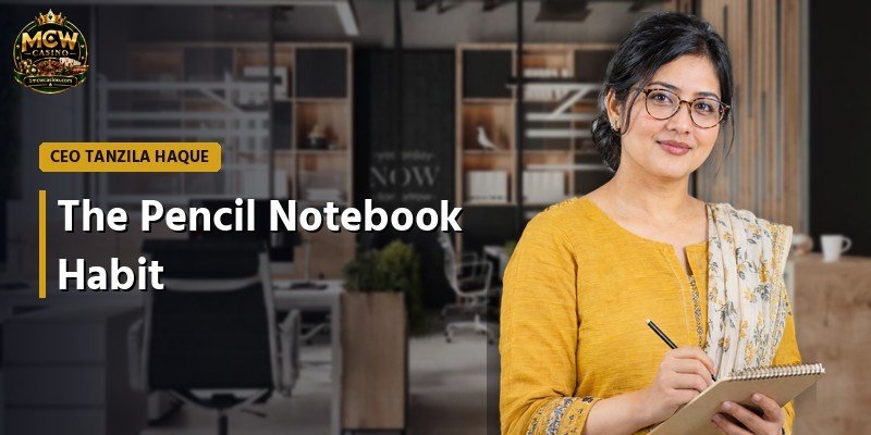 The Pencil Notebook Habit