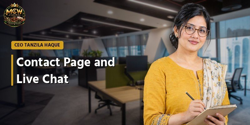 Contact Page and Live Chat